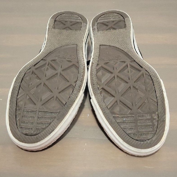 Converse All Star Shimmer Low Womens Size 6.5 Black Metallic Rainbow - Picture 7 of 8